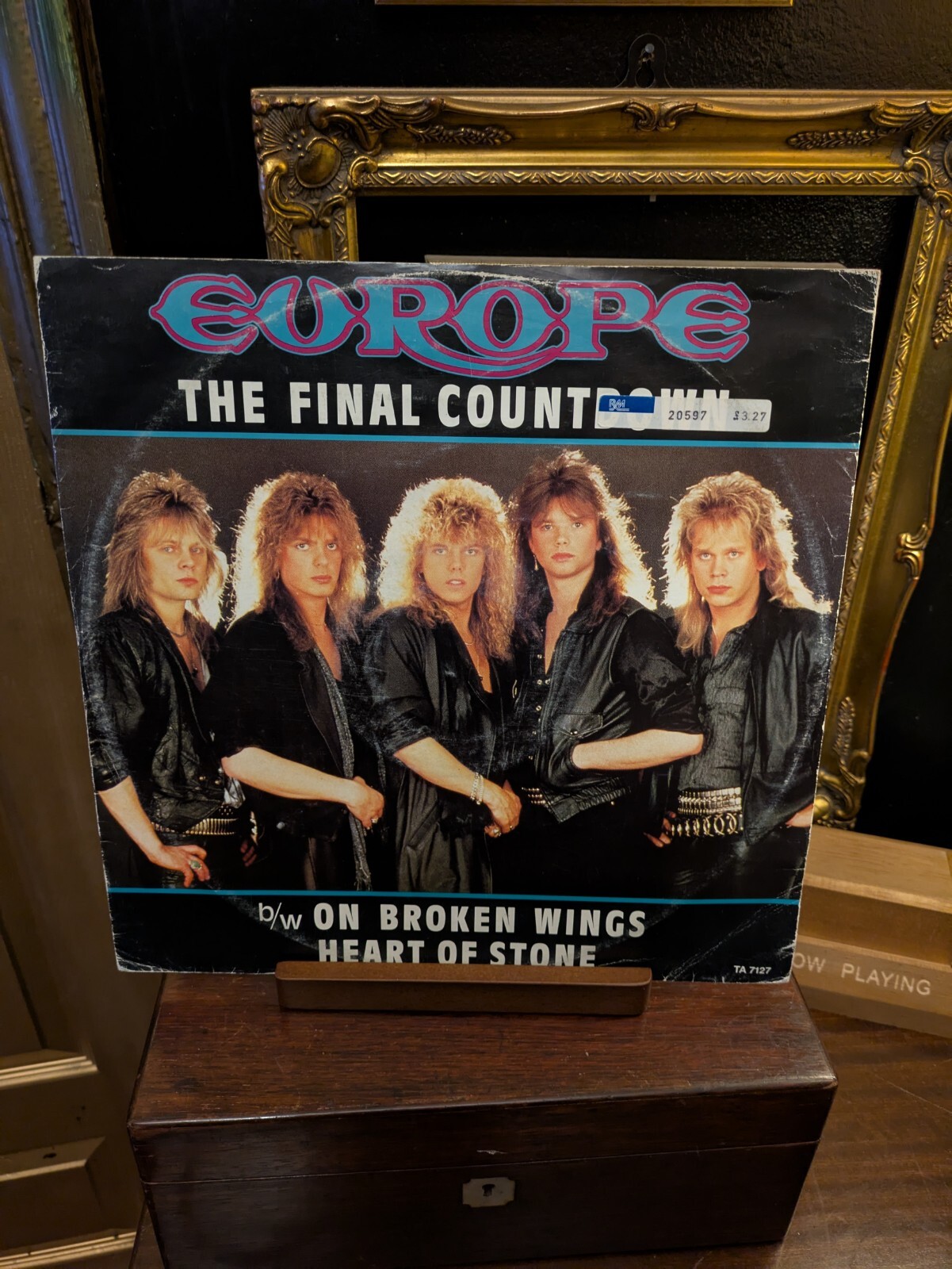 Europe  ‎– The Final Countdown Epic Records TA 7127 UK 12inch Vinyl