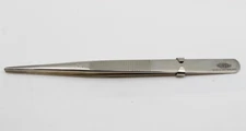 Excelta 37 6" Lockable Forceps Tweezers .085" Tip  Made In Switzerland