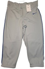 Nike Baseball Men's Vapor Select High Pants Knicker BQ6437-054 Gray Sz XL 42