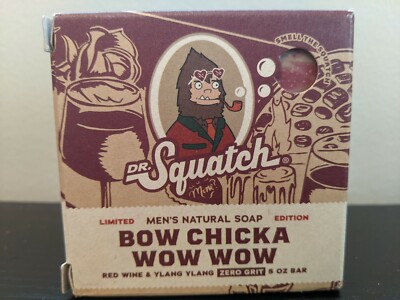 Dr. Squatch Bow Chicka WoW WoW Natural Soap - LIMITED EDITION SALE! 1 Bar 5oz