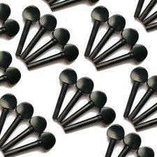10 Sets Antique Style Violin Ebony Pegs Peg fit 4/4 Size String Parisan Eye Pegs