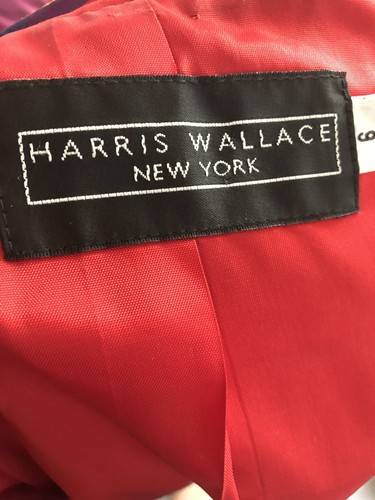 Vintage Seide kariert rot Reißverschluss Damen Jacke Blazer Größe Small - Bild 5 von 7