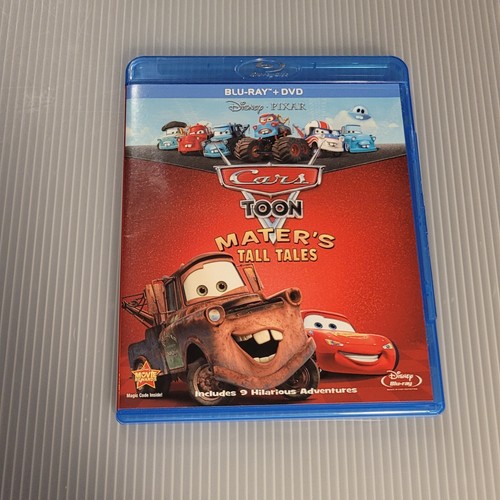 Cars Toon Mater's Tall Tales (Blu-ray / DVD, 2010, 2 Disc Set, Disney ...