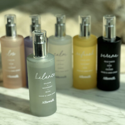 Allswell Scented Room & Linen Spray 3.4 oz   Premium Fragrance for Home & Fabric