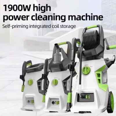 #ad Car Wash Machine High Voltage 220V Household Courtyard Flushing Portable Water $135.84