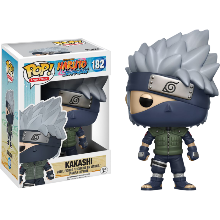 Funko POP Kakashi #182 - Naruto Shippuden - Figurine Vinyle