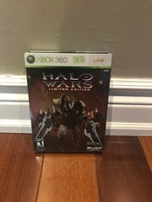 Xbox 360 Halo Wars Limited Edition 2009 Compelte Steelbook and Book VG