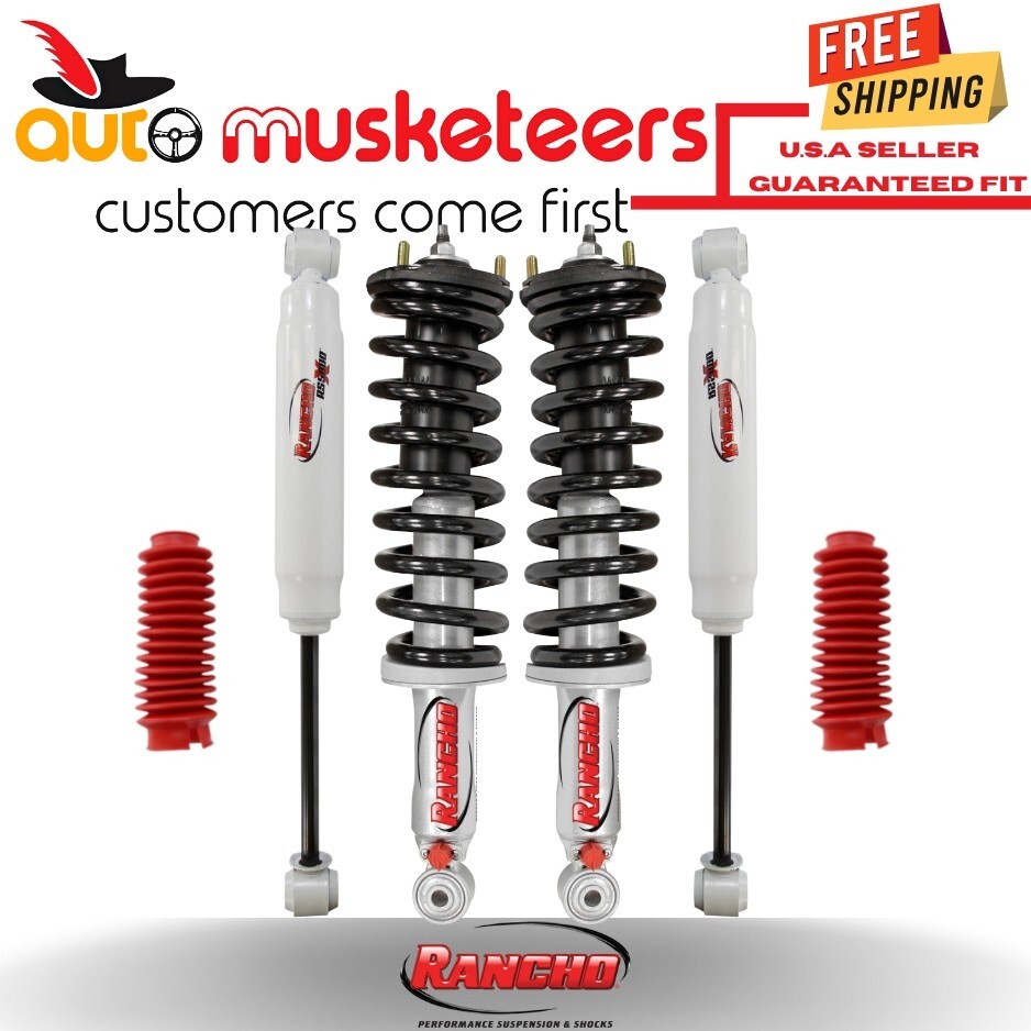 Conjunto suspensión de elevación rápida cargado Rancho y amortiguador para Tacoma eBay