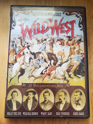 American History of the Wild West DVD 2011 Mill Creek Entertainment