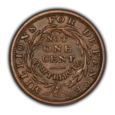 1837 Hard Times Token - Not One Cent - XF/AU - HT-48 - SKU-Z4875