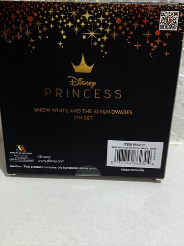 Disney Princesa Blancanieves Siete Enanitos Juego exclusivo de pines edición limitada 600 - Imagen 8 de 10