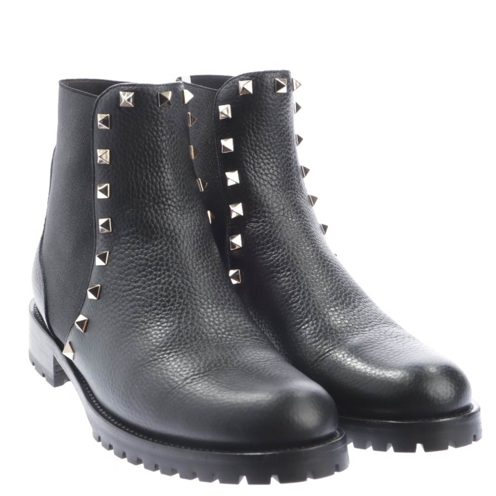 Ботинки Челси Valentino Schwarz 38 евро 109490₽