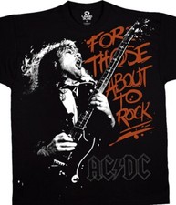 AC/DC For Those About To Rock Black T-Shirt