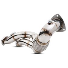 SEDILE LEON 1.8 20V CUPRA R TURBO ACCIAIO INOX SCARICO FLESSIBILE 2003-06