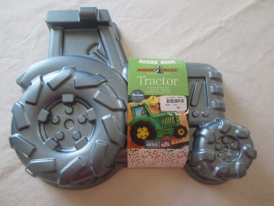 Nordic Ware Tractor Cake Pan Mold USA 3D 9 Cups 2.1 Liters Brand New