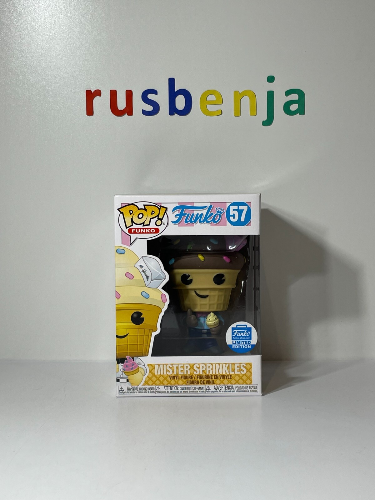 Funko Pop! Funko Originals Spastik Plastiks Mister Sprinkles Chocolate #57