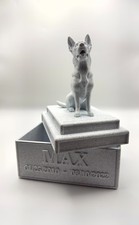 Personalized Pet Memorial Urn, Custom 3D Printed Dog Keepsake