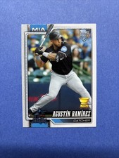 2026 Topps Series 1 - #287 Agustin Ramirez Marlins Rookie Cup