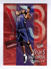 2000-01 Ultra Year 3 #YT9 Vince Carter Toronto Raptors HOF