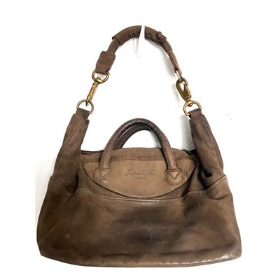 JAS MB London Bag Wings Traveler Bag Leather Shoulder Brown