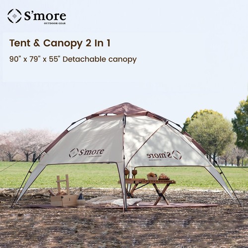Tirami Instant Setup Tenda da Campeggio, Tenda a Cupola Inclusa Blocchi Antipioggia Vento e R... - Foto 4 di 7