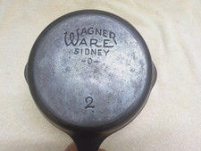 Rare Wagner Ware Sidney-O- Cast Iron Skillet #2
