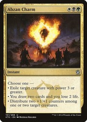 Abzan Charm - Khans of Tarkir #161 Uncommon