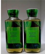 2-Pack NEW Waikiki Beach Coconut Body Wash Gel 10 oz Bath  Body Works