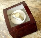 Wood Single Automatic Watch Winder Storage Display Box with Quiet Motor, Gift — photo 4