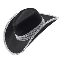 Cowboyhut Cowgirl Westernhut Widmann Milano Karneval Accessoire Braun 58Cm