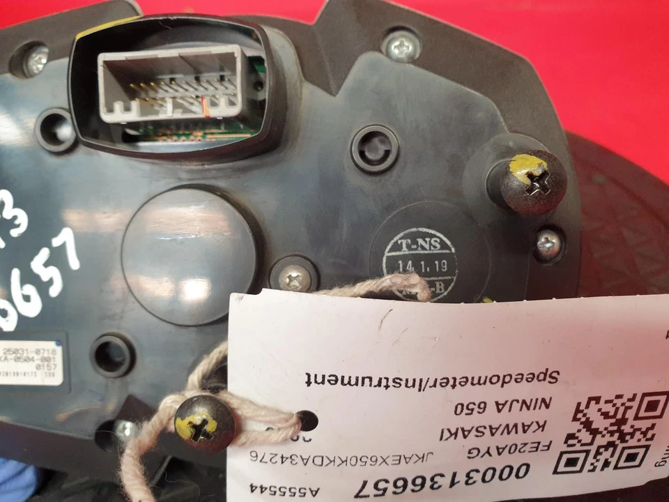 Kawasaki Ninja 650 Tacho Kombiinstrument Tacho 2020 - Bild 3 von 4