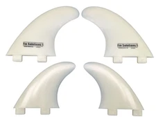 Fin Solutions G-5 Medium fits FCS quad Surfboard Fins 4 fin set new composite