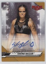 2021 Topps WWE NXT NXT Alumni Auto Gold 2/10 Shayna Baszler #NA-SB Auto g2u