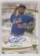 2014 Topps Supreme Auto Green 17/45 Rafael Montero #SA-RM Auto z5i
