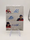 2013-14 Panini National Treasures Six Autographs Gold #8 Huberdeau/Hedman /10