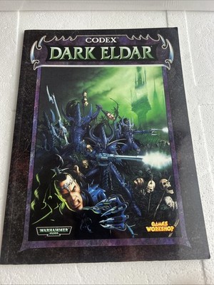 Warhammer 40000 1998 1St. Edition Codex Dark Elder Game Workshop Manual