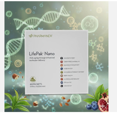 New Nu Skin Pharmanex Lifepak Nano, 60 packets, Exp 12/2027