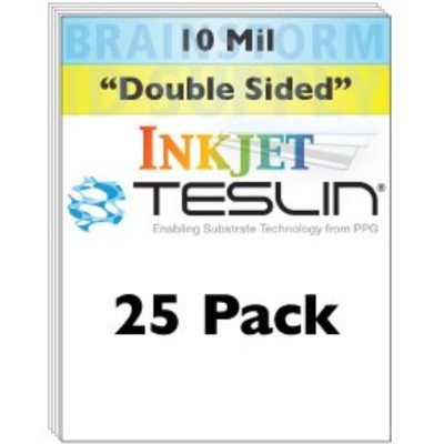 Inkjet Teslin  Synthetic Paper - 25 Sheets