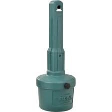 Global Industrial Free Standing Outdoor Ashtray with Round Base 1-1/2 Gallon