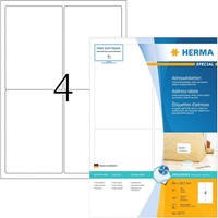 Herma Inkjet-Etiketten 96 X 139,7 Mm Weiß 320 Etiketten