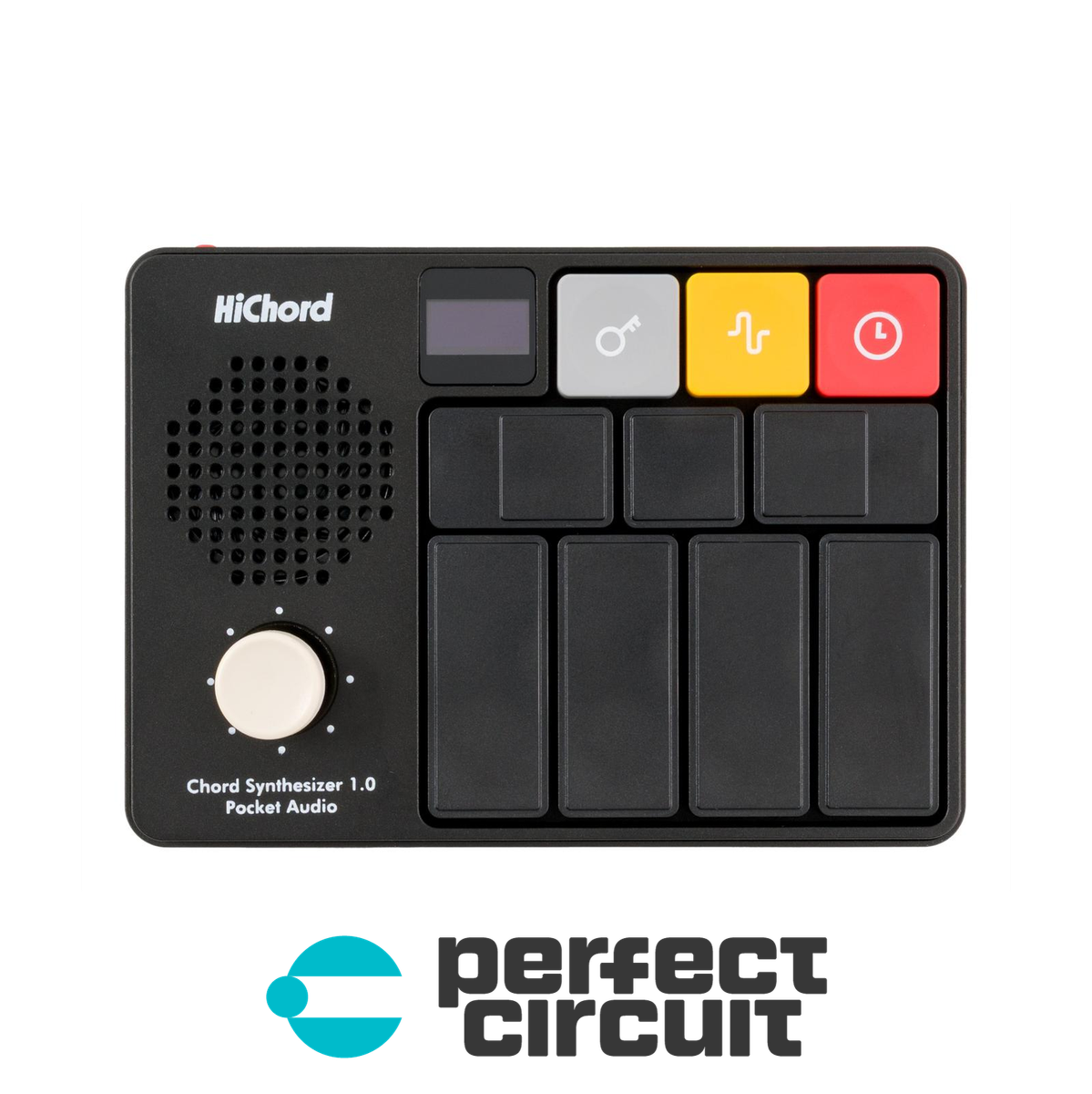 Pocket Audio HiChord - Aluminum (Jet Black) GADGET - NEW - PERFECT