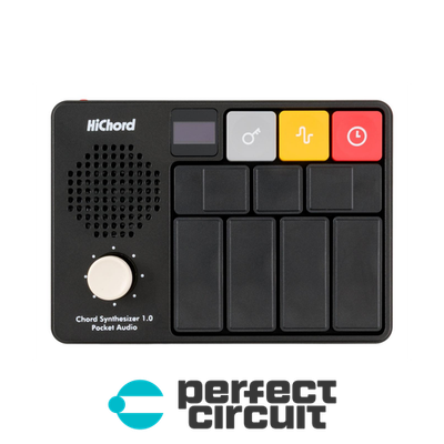 Pocket Audio HiChord - Aluminum (Jet Black) GADGET - NEW - PERFECT