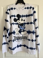 Mickey Mouse Disneyland Tie Dye Sweatshirt Pullover size L