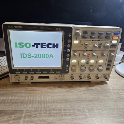 ISO-TECH IDS-2104A Oszilloskop Tischgerät 100MHz