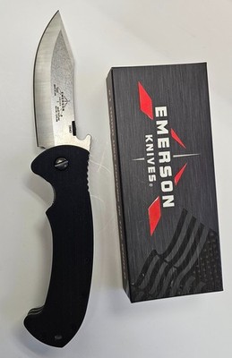 Emerson Knives Tiger SF Stonewash Plain Edge - NEW IN BOX