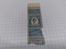 Vtg 1910's American Chewing Gum Wrapper Wrigley's Sweet 16 Wintergreen