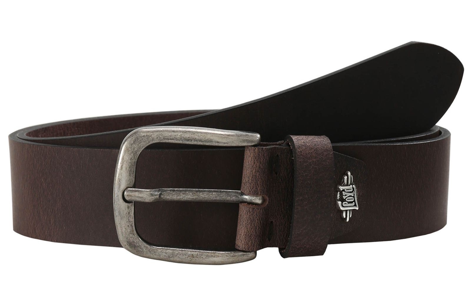 LLOYD Buffaloleather Belt 4.0 W80 Dark Brown