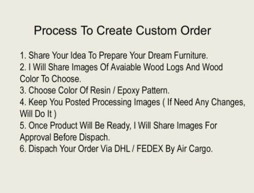 Epoxy Resin River Table Top Natural Acacia Wooden Kitchen Slab Furniture Decors - Picture 7 of 8