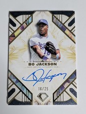Bo Jackson 2025 Topps Diamond Icons Autograph 16/25 Royals Jersey # Auto