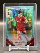 2024 Topps Chrome - Stefan Bajcetic #81 Aqua Refractor Liverpool (RC) 🔥🔥